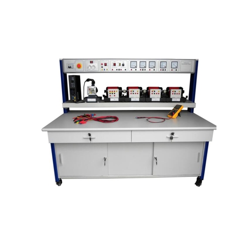 DC Shunt Motor& DC Shunt Generator Trainer Didactic Equipment Electrical Machinery