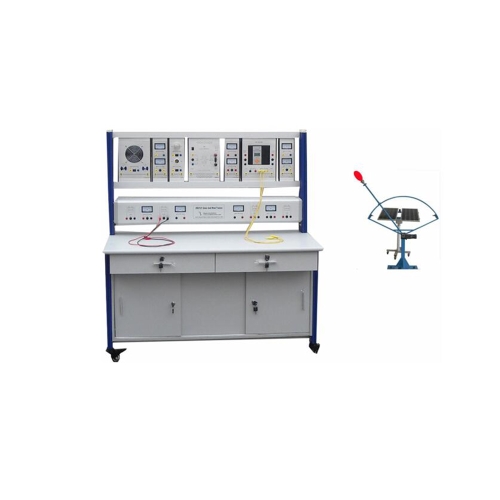 Apparecchiature educative per addestratori di sistemi di generazione di energia solare Apparecchiature di laboratorio di ingegneria elettrica