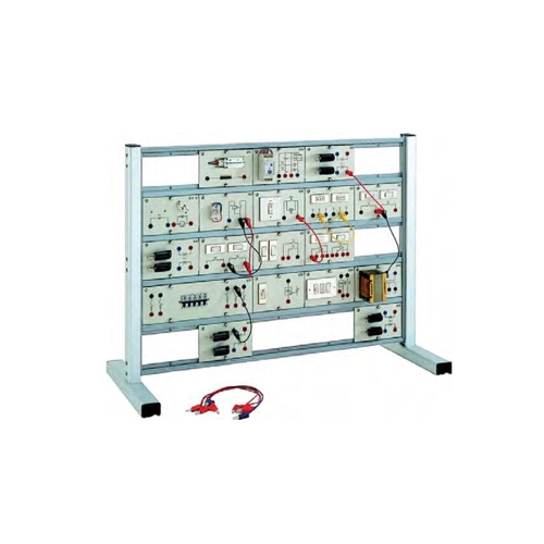 Moduli di test per l'installazione dell'illuminazione Apparecchiature didattiche Laboratorio di installazione elettrica