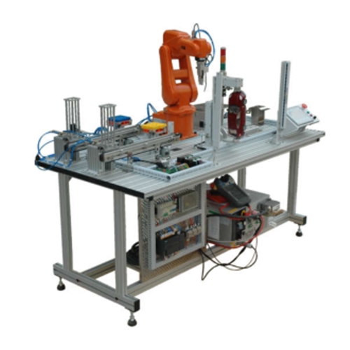 Collaborative 6-axes Robot Arm With Camera And Gripper Educational Equipment Vocational Training Mechatronics Trainer