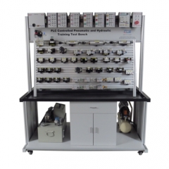 電動空気圧および油圧アクチュエータを備えた教育用モジュール教育機器教育用油圧トレーニング機器