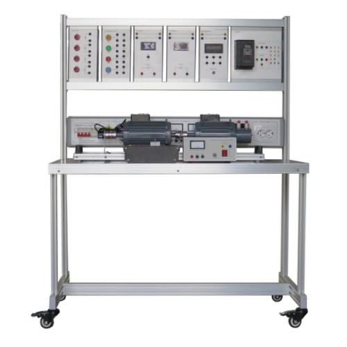 Motor síncrono y sistema de entrenamiento de alternador trifásico de 1.5KW Equipo educativo Capacitación vocacional Capacitación en habilidades eléctricas