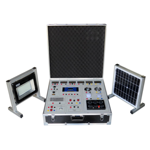 Equipamento de laboratório para geração de energia solar Equipamento de ensino de treinamento de habilidades elétricas