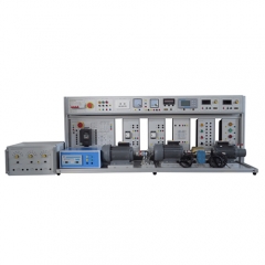 Ac Asynchronous နှင့် Synchronous Machine Trainer Educational Equipment သင်ကြားရေးပစ္စည်းများ