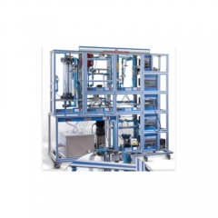 산업용 컨트롤러를 사용한 온도, 압력, 레벨 및 유량 조절 응용 프로그램 직업 훈련 장비 프로세스 제어 트레이너