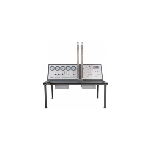 အီလက်ထရွန်းနစ်နှင့် အမှုန်အမွှားတူရိယာများကို ချိန်ညှိခြင်း Didactic Equipment Process control trainer