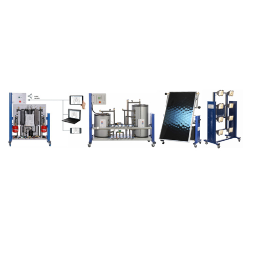 Sistema de treinamento de compressor de jato de vapor Equipamento didático Equipamento de demonstração de transferência de calor