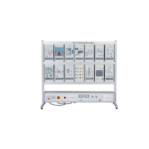 PLC Training Simulator Didactic Equipment Electrical Training Panel