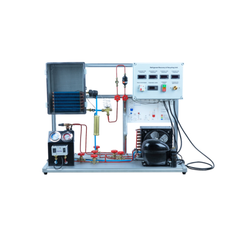 Equipos de enseñanza para la unidad de recuperación y reciclaje de refrigerantes Equipos de capacitación para aires acondicionados