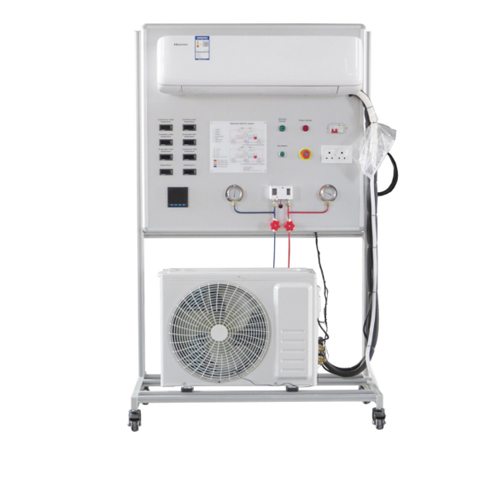 Sistema de aire acondicionado dividido didáctico Equipos de formación profesional Equipos de refrigeración para laboratorios