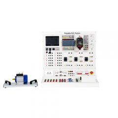 Portable PLC Trainer Electrical Laboratory Equipment Didactic Equipment