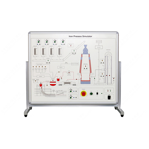 เครื่องจำลองกระบวนการเหล็ก เครื่องฝึกควบคุมกระบวนการ อุปกรณ์ฝึกอบรมอาชีพ