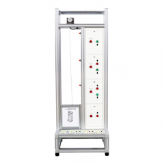 Équipement de laboratoire électrique de formateur d'ascenseur à quatre couches Équipement éducatif