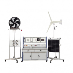 Solar Wind Energy Trainer With Connection to Mains Solar And Wind Trainer Teaching Equipment Didactic Equipment