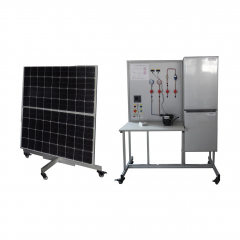 Kit de Refrigerador Solar con Panel Equipos de Formación Renovables Equipos Didácticos Equipos de Formación Profesional