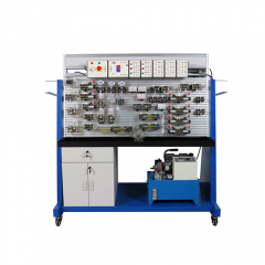 Basic Pneumatic and Hydraulic Training Device Mechatronics Training Equipment Didactic Equipment Vocational Training Equipment