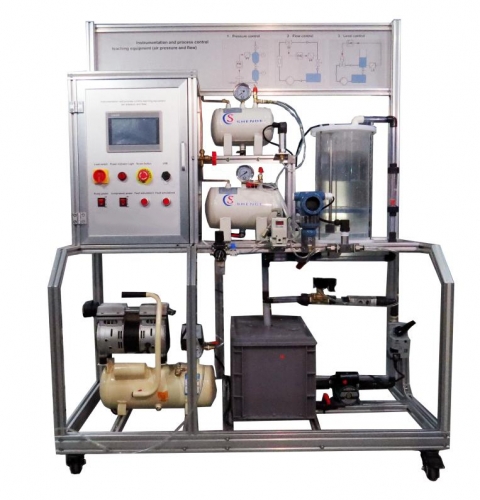Thiết bị dạy học Kiểm soát quá trình và Thiết bị (Áp suất không khí và lưu lượng) Thiết bị Didactic Đào tạo Thiết bị Kiểm tra và Kiểm soát Quy trình