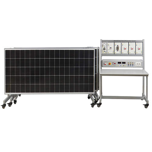 Educational Photovoltaic System or Grid Connection Training Equipment Electrical Machinery Didactic Equipment