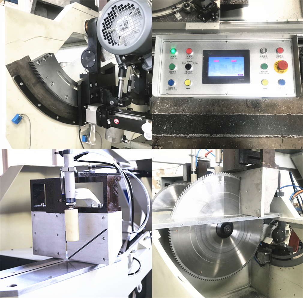 5-axis CNC Double Head Saw for Aluminum Profile