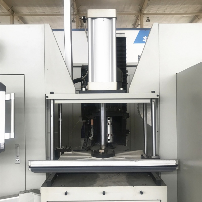 Double Workable CNC End Milling Machine