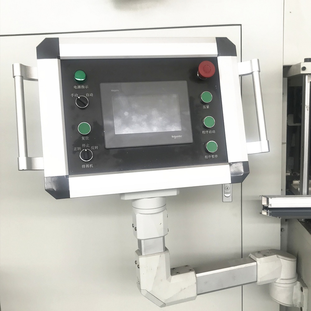 Double Workable CNC End Milling Machine