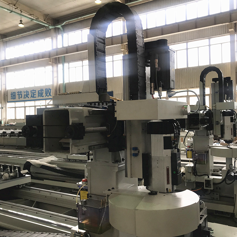 Centre d'usinage CNC double ouvrable à grande vitesse