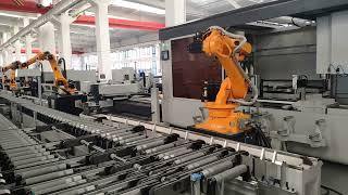 Punzonadora y Fresadora CNC+Manipulador
