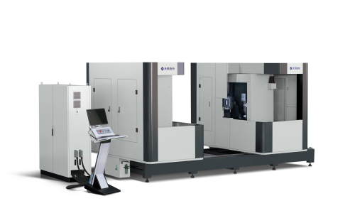 Fraiseuse en bout CNC à double travail