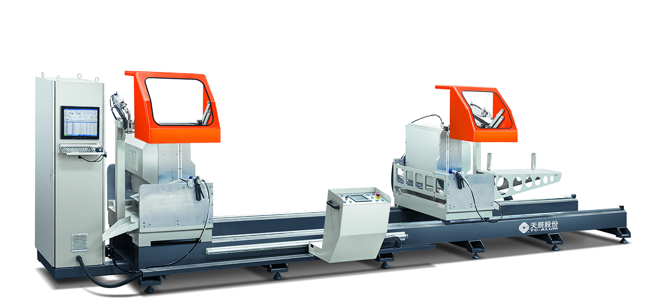 Arbitrary Angle CNC Double Head Cutting Saw