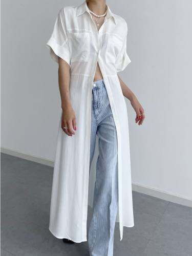 【シャツワンピース·G23050900009】シャツワンピース