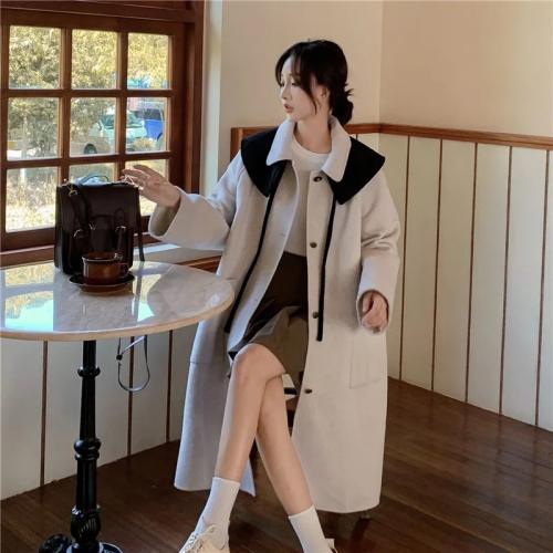 【ダッフルコート·G23112100065】ダッフルコート