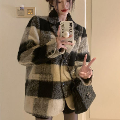 【ダッフルコート·G23112200026】ダッフルコート
