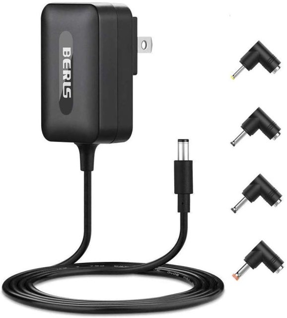 IBERLS DC 12V Power Supply Adapter Replacement Roku Streaming Media Player Power Cord for Roku 3 (4230R 4230CA 4230RW 4200R), Roku 2 (2720R 2720RW), Roku 1 (2710R, 2710RW) Charger Cable