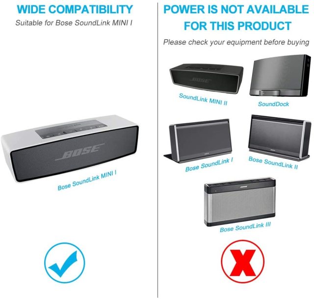 BERLS 12V Speaker Charger for Bose SoundLink Mini I/1 Wireless Bluetooth Portable Speaker Power Lead Supply Cable(Does Not Fit SoundLink Mini II, SoundDock and SoundLink I II III)