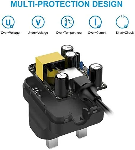 BERLS 12V Speaker Charger for Bose SoundLink Mini I/1 Wireless Bluetooth Portable Speaker Power Lead Supply Cable(Does Not Fit SoundLink Mini II, SoundDock and SoundLink I II III)