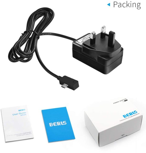 BERLS Surface 3 Charger, 5.2V 2.5A Power Adapter Power Supply for Microsoft Windows Surface 3 Tablet