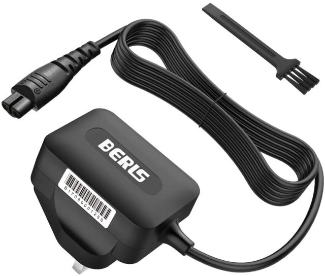 BERLS 5V Shaver Charger Replacement for Remington Shaver Beard Trimmer Power Cord for Razor Remington XR1350, XR1450, XR1400, XR1330, XR1470, XR1430, XR1410, PF7500, PF7600, PG6137 Power Supply