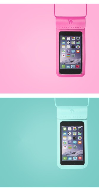 Mobile phone waterproof bag