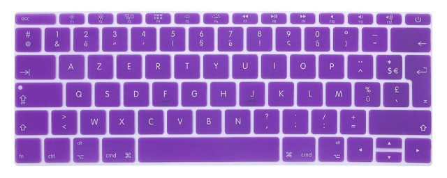 The silicone keyboard is stuck