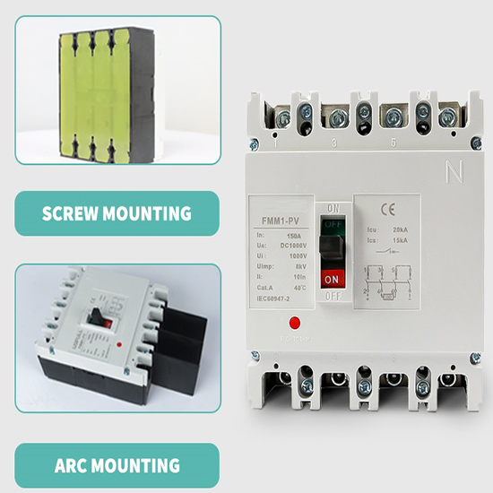 SZM1 4P 630A Moulded Case Circuit Breaker 690V Thermal magnetic MCCB