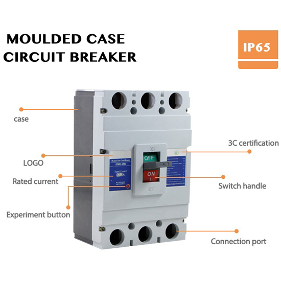 SZM1 3P 1250A TYPE Moulded Case Circuit Breaker 690V Thermal magnetic MCCB