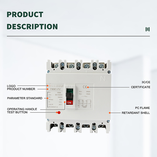 SZM1 4P 630A Moulded Case Circuit Breaker 690V Thermal magnetic MCCB