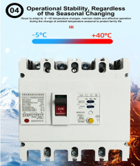 SZM1 4P 400A Moulded Case Circuit Breaker 690V Thermal magnetic MCCB