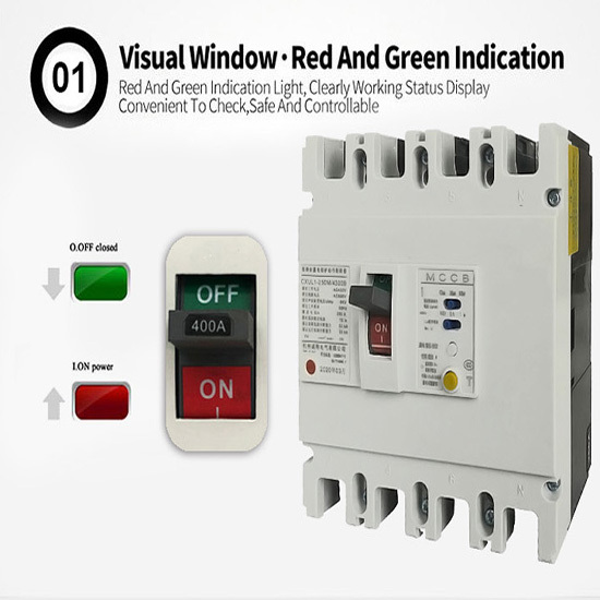 SZM1 4P 630A Moulded Case Circuit Breaker 690V Thermal magnetic MCCB