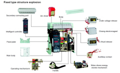 DW45 1000-6300A fixed Intelligent Air Circuit Breaker