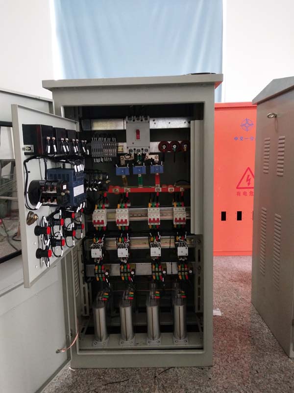 Low Voltage Automatic Power Factor Correction Panels 100KVAR static compensate with ac contactor