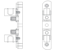 Dominica Tranparet Meter Base Meter Socket 6jaws copper with clip100A 660V load centre