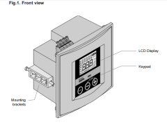 RVC RVT RPCF 24 STEP LCD Power factor correction controller power factor relay