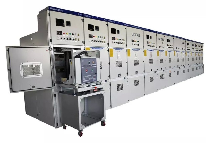 High Voltage Withdrawable 24KV VS1 vacuum breaker metal clad Switchgear KYN28-24KV incoming distribution panel