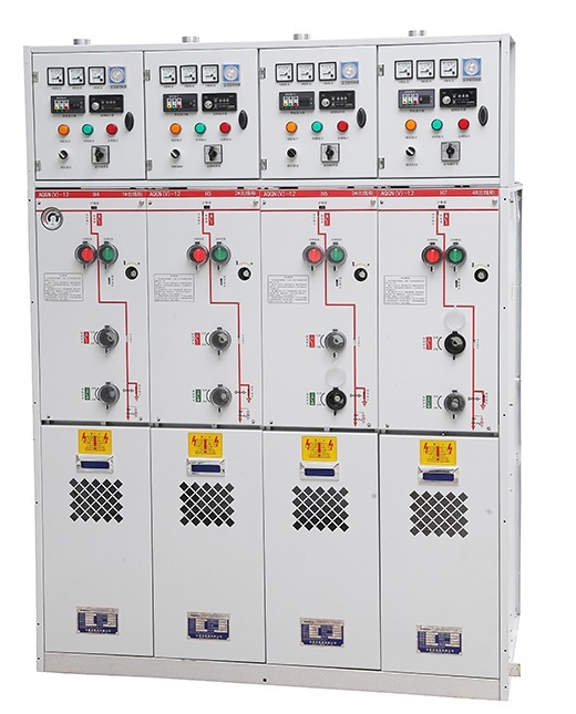 HXGN15-12KV SF6 load break switch 630A Gas Insulated Ring Main Unit Switchgear